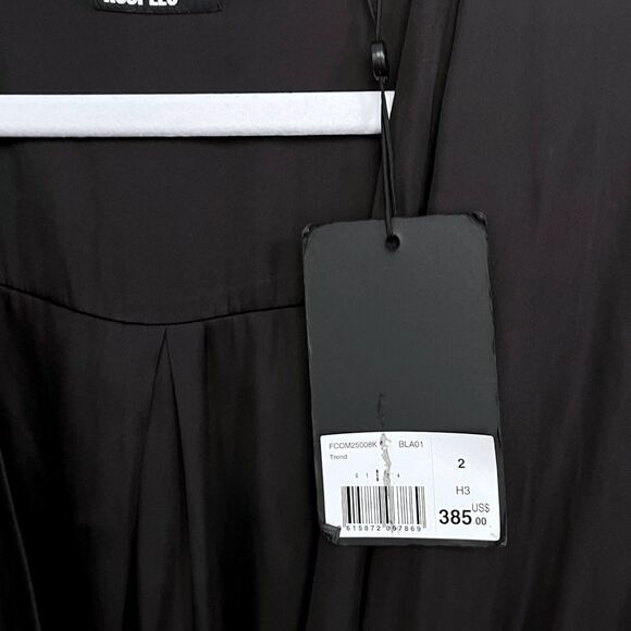 THE KOOPLES NWT Satin jumpsuit in Black Size M - Picture 11 of 11